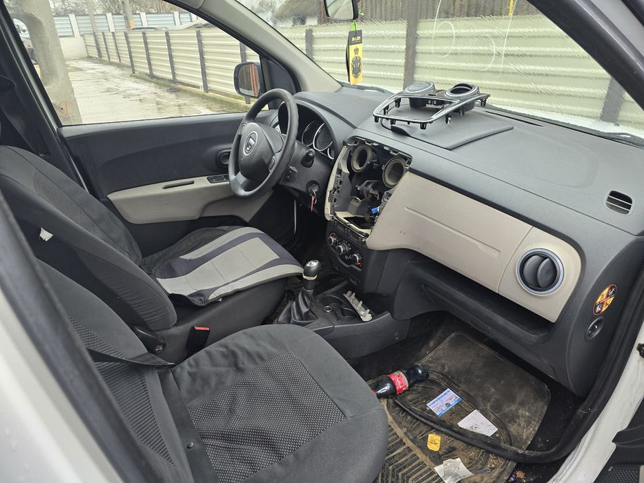 Piese dezmembrari dacia lodgy 1.6 I 8 valve culoare alb