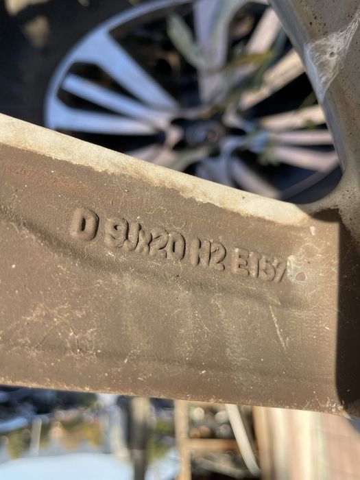 Джанти с гуми Мерцедес В166 / Mercedes W166 20цола