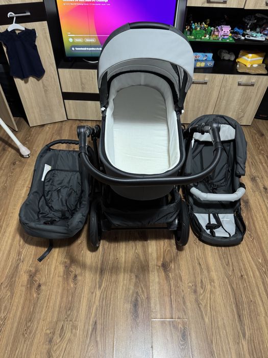 Vand carucior Krausman 3 in 1 impecabil