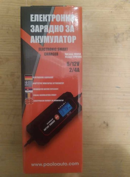 Импулсно електронно зарядно устройство за акумулатори 2/4 A 6/12 V SPW