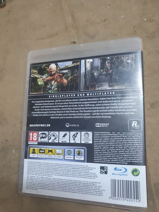 Joc PlayStation 3 ps3 max payne 3