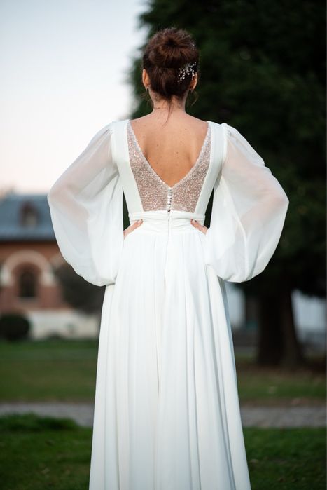 Rochie alba de mireasa, Bella Sposa