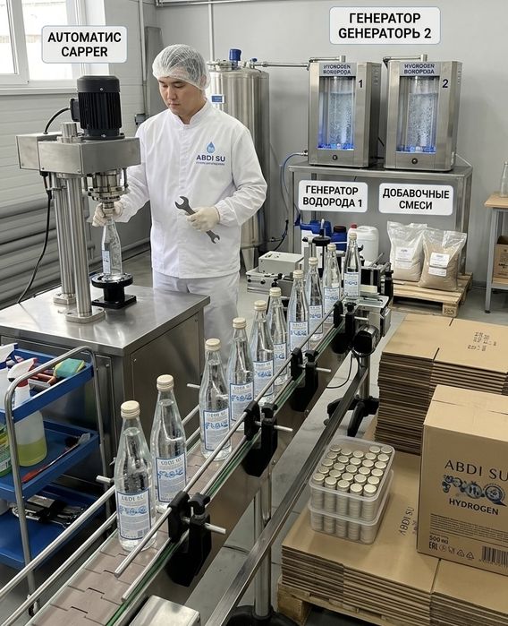 готовый бизнес - линия по производству воды