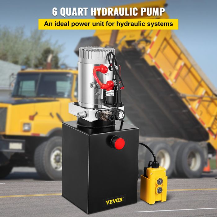 Pompa Hidraulica 6L Unitate Actionare Unica DC12V 3200 PSI