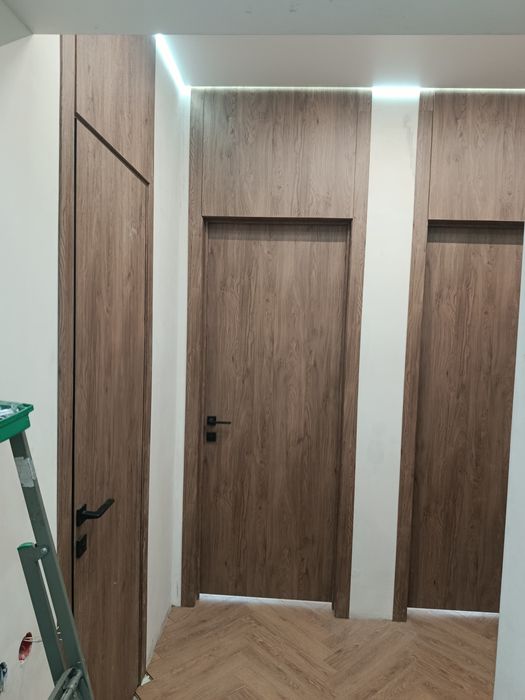 Установка дверей!