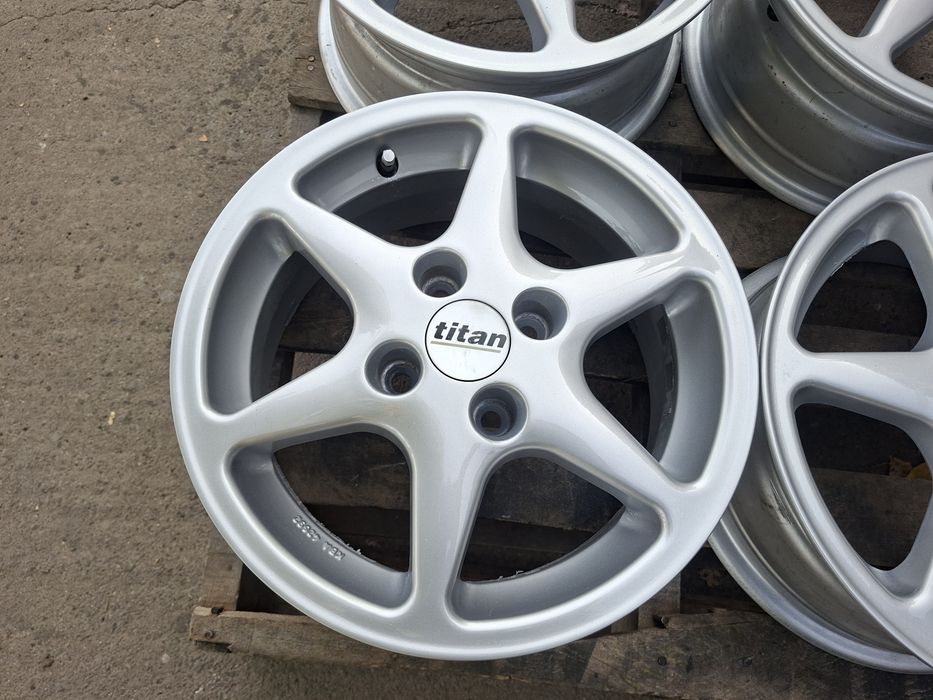 14" 4X100mm Titan, 4х100мм Немски Алуминиеви джанти