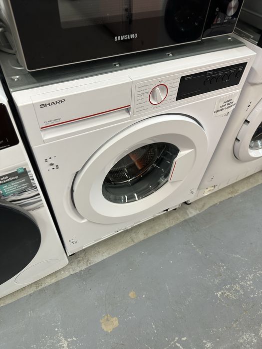 !! PROMOTIE!! Mașină de spălat rufe incorporabilă Sharp ES-NIB714BWNA