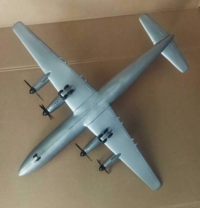 модель самолёта Ил-18 СССР 1964 год МЕГАРАРИТЕТ!