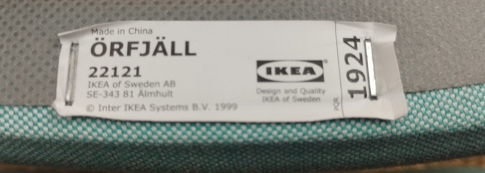 ÖRFJÄLL scaun birou pentru copii, albastru, IKEA