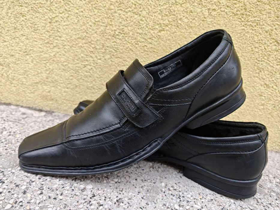 Bugatti Висок Клас Мъжки Обувки 100 ПРОЦЕНТА ВИСОКОКАЧЕСТВЕНА КОЖА