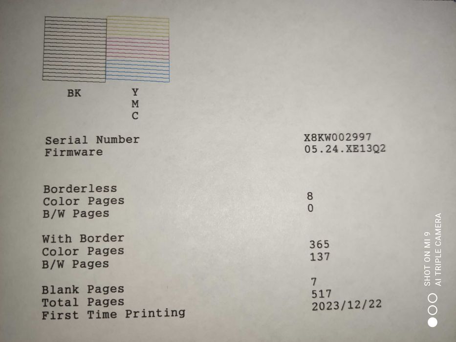 Цветное МФУ Epson L3260 .
