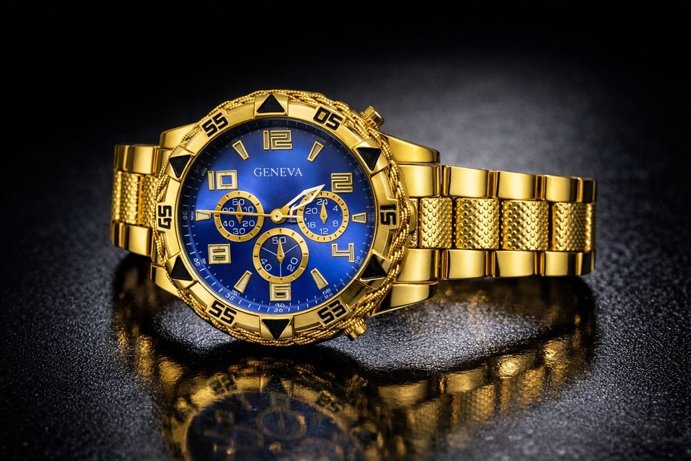 Ceas Geneva Quartz – Eleganță Clasică