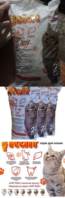 Кошачий     корм