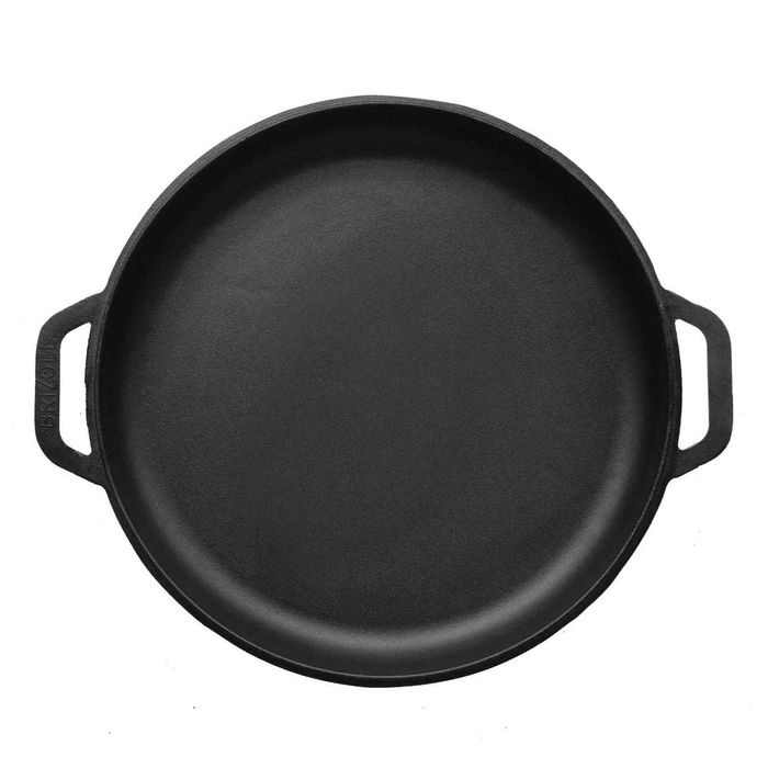 Чугунен капак-тиган (сач) за тенджера, казан, тиган 24 см-40 см