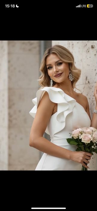 Продажа/прокат! свадебное платье и туфли!