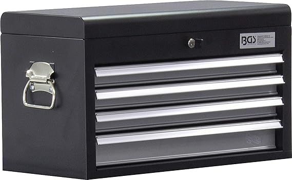 Bgs 4002 приставка за количка за работилница, 4 чекмеджета, празна