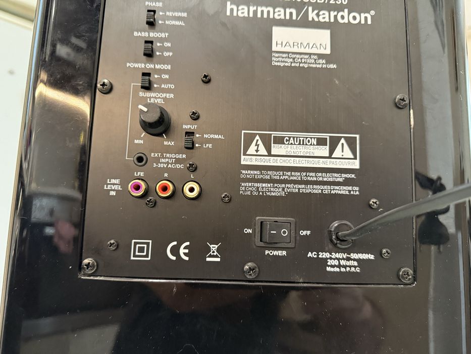 Harman Kardon HKTS-210 subwoofer