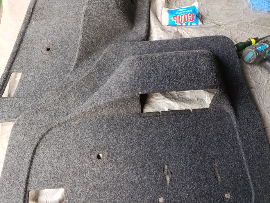 Обшивки двери на газель пара