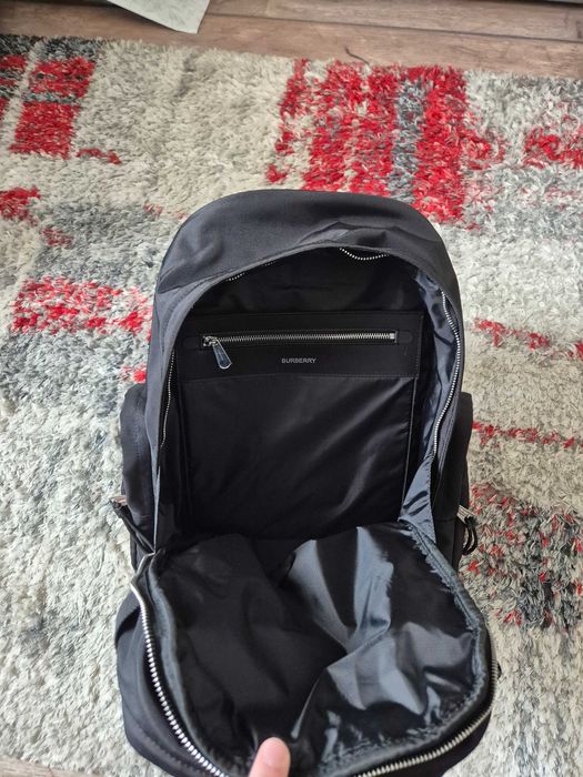 Burberry Nylon Backpack Черна Мъжка