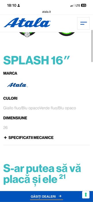 Bicicleta copii 16’’ ca noua