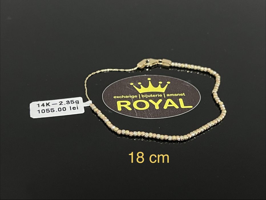 Bijuteria Royal CB : Bratara dama aur 14k 585   2,35 gr