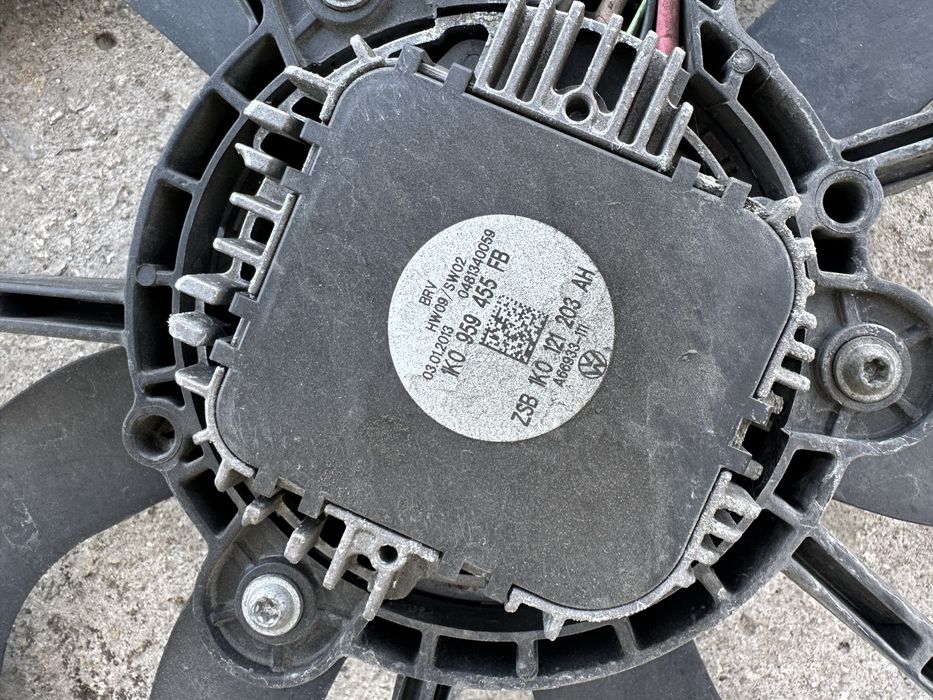 Перка с дифузьор,Воден рад.,Радиатор А/С,Кулер за Шкода Йети 1.6tdi