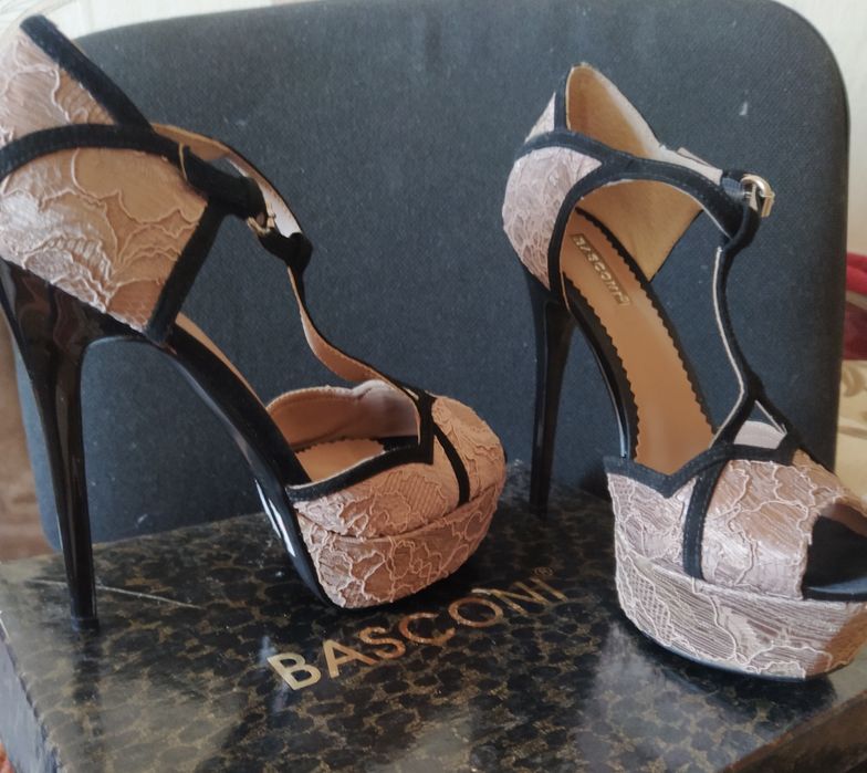 Туфли-босоножки, вечерние Basconi