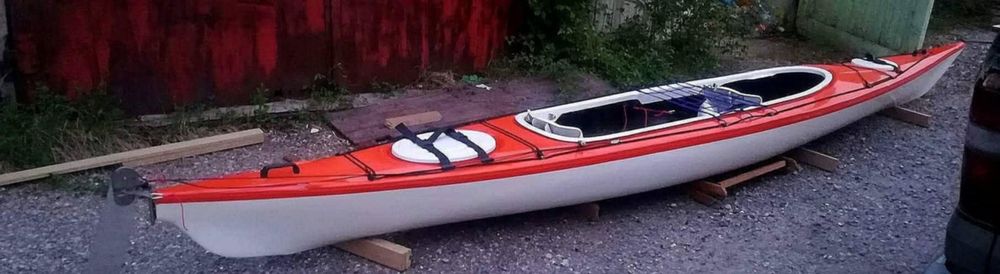 Каяк, двуместен.