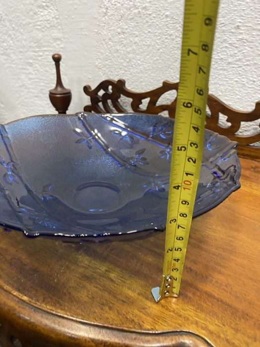 Италианска фруктиера  от цветно стъкло