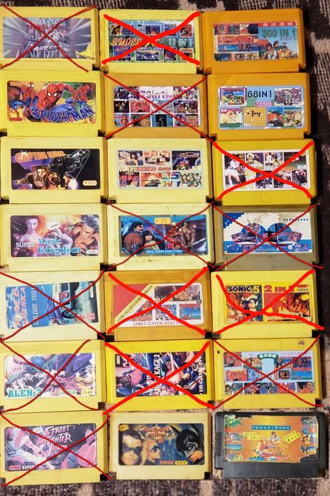 "SEGA Mega Drive 2" - 35 de Casete cu Jocuri. Terminator.
