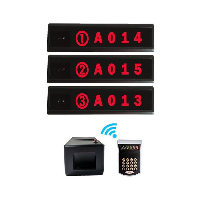 Табло контроля очереди.