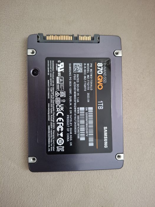 Vand SSD Samsung 870 QVO 1TB