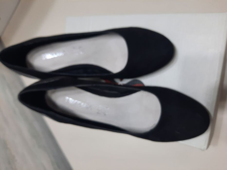 Замшевые туфли, 36