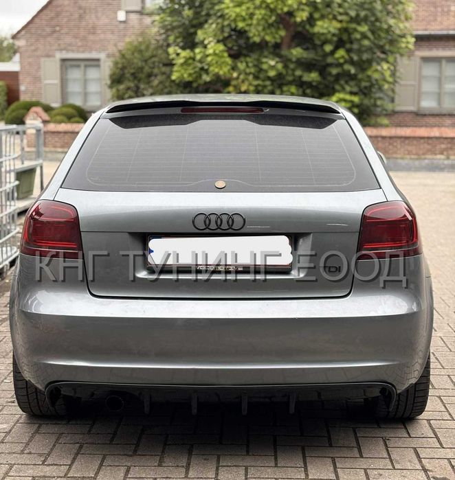 Ауди а3 8п 8в дифузьор / добавка за задна броня / Audi a3 8p 8v