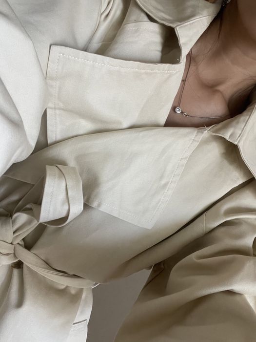 Новый тренч беж цвета