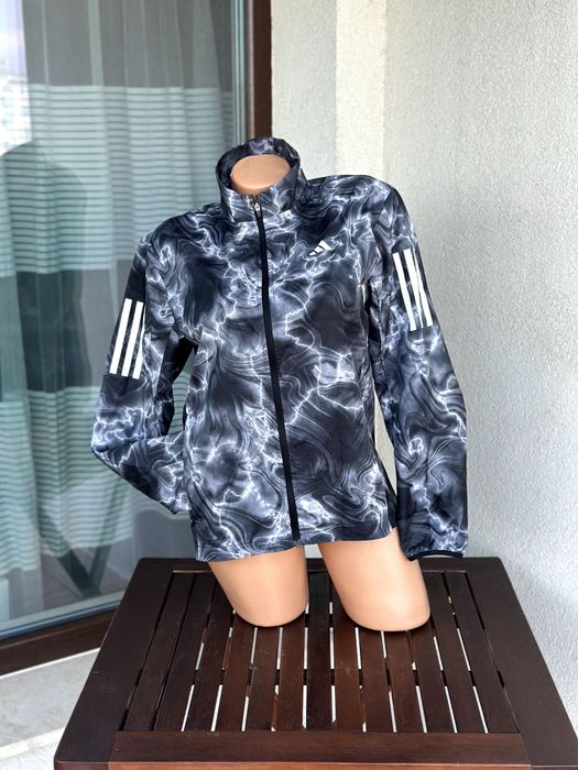 Мъжко яке / ветровка Adidas (Own the Run) - размер XS, Отлично състояние