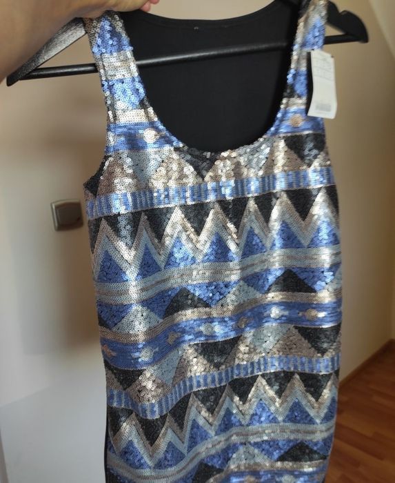 Bluza cu paiete marime S