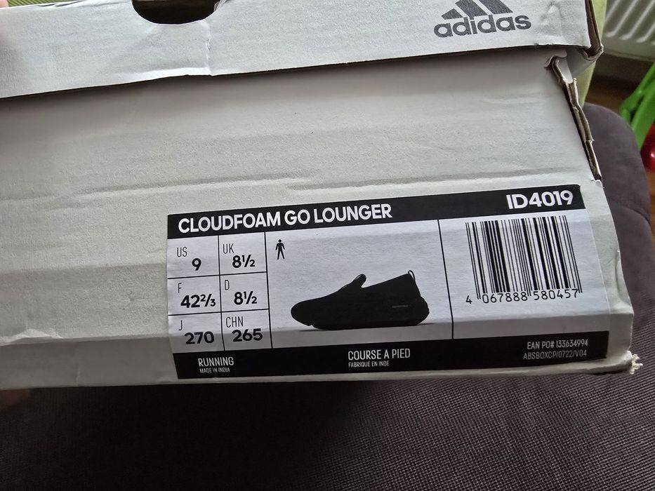 Adidas cloudfoam go lounger marime 42 noi