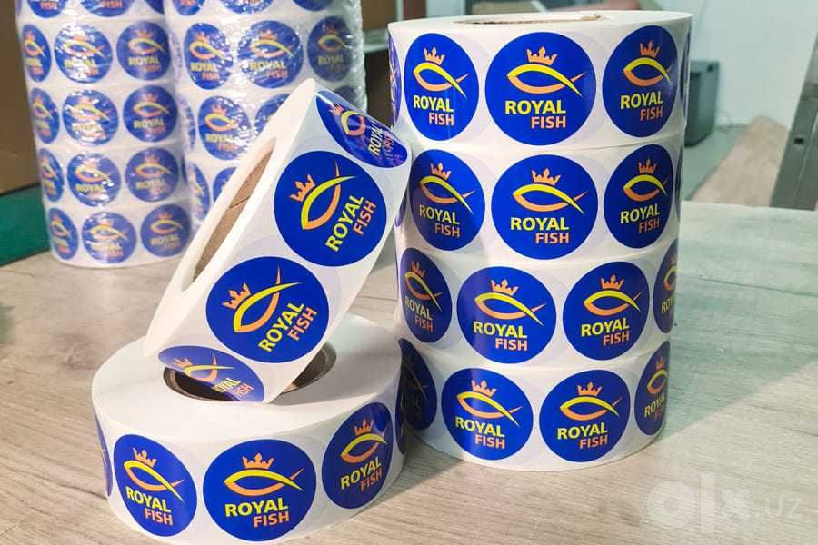 Etiketkalar pechat qilish