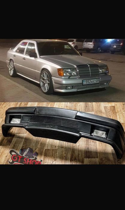 Бампер, пороги 124 мерседес