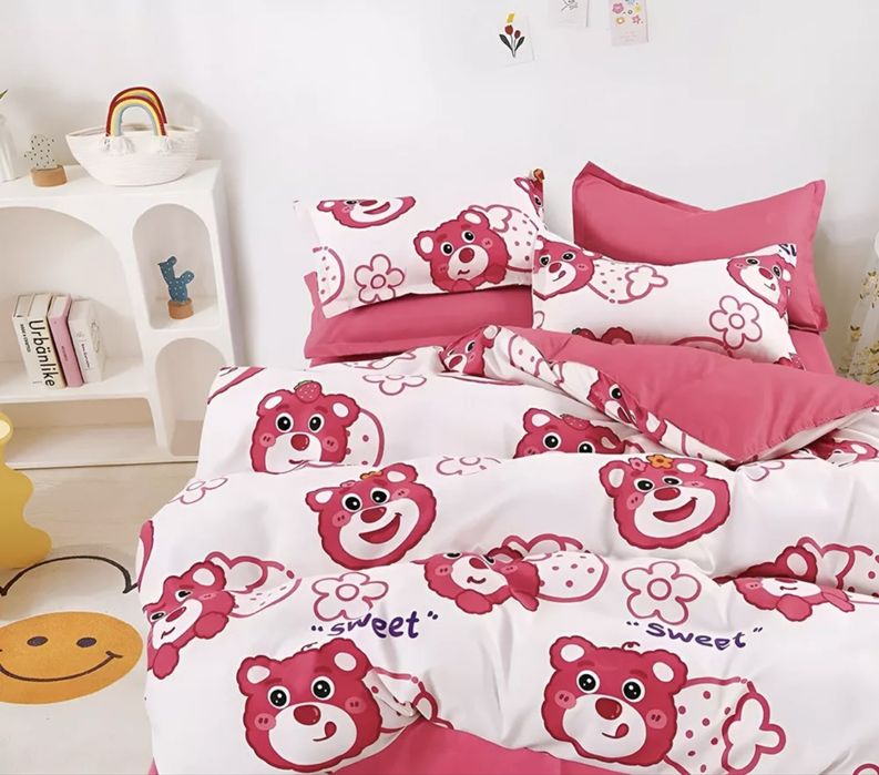 Двулицево спално бельо