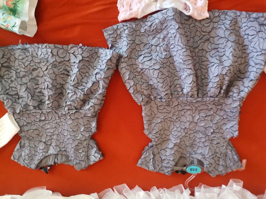 Коледна рокличка Contrast /Официални бебешки роклички Contrast