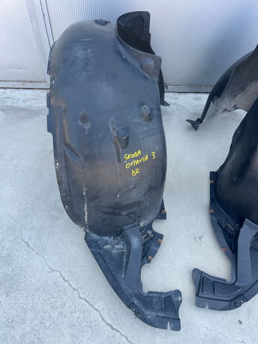 Set Carenaje/Aparatoare Noroi OEM Stanga/Dreapta Skoda Octavia 3