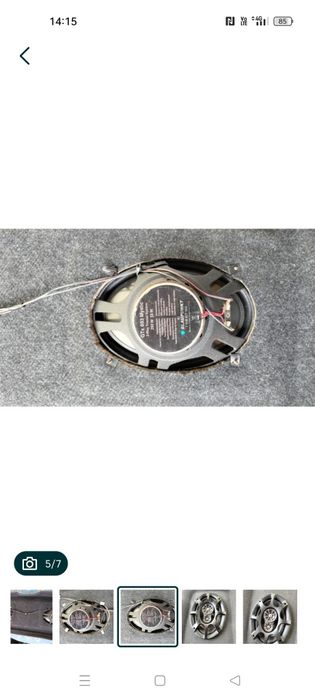 Polița Vw  Polo 6n sau 6n2 Cu Boxe Blaupunkt Mystic 55W Reali