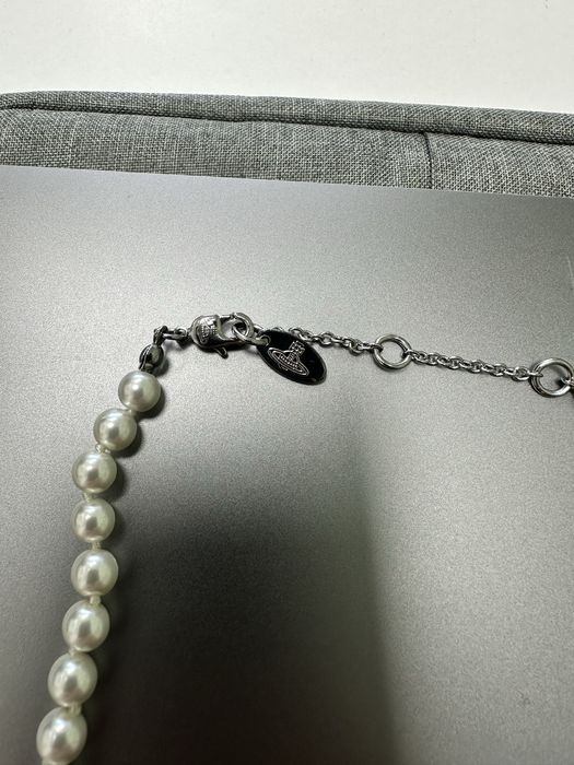 Colier Vivienne Westwood cu perle de cultura