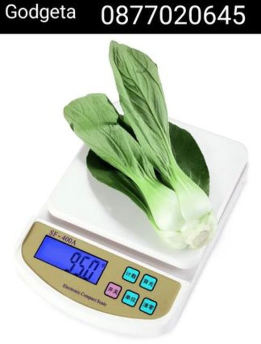 Чисто нова електронна кухненска везна. 10кг и 5кг