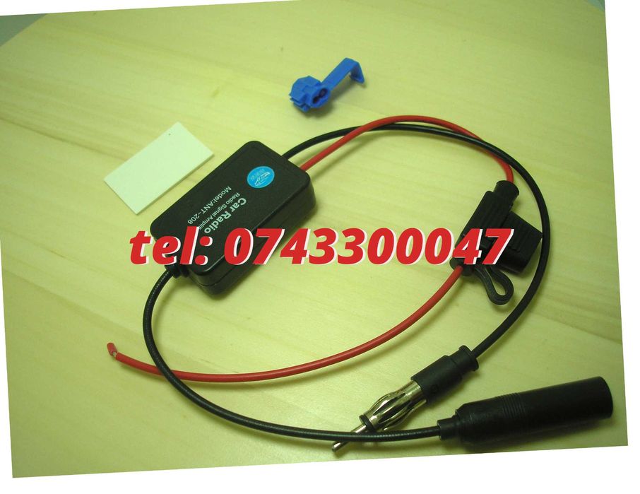 Amplificator Semnal Antena Radio Fm Am Cu Mufa Universala Pentru Navi