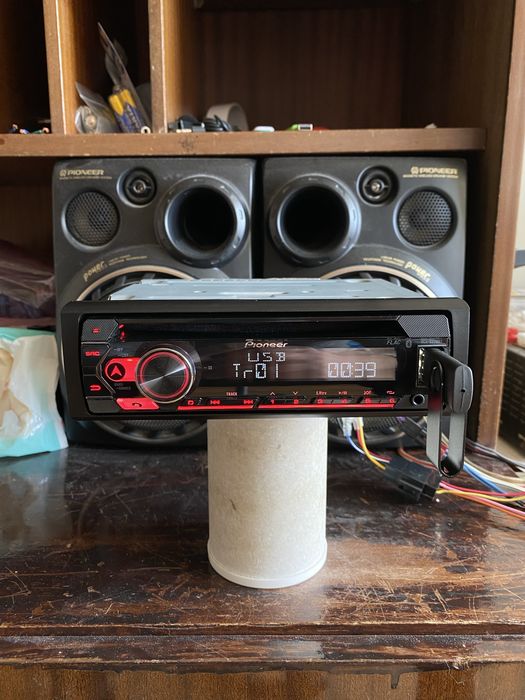 Pioneer deh-s320bt -НОВ МОДЕЛ -BLUETOOTH, USB, Aux, радио плеър cd сд