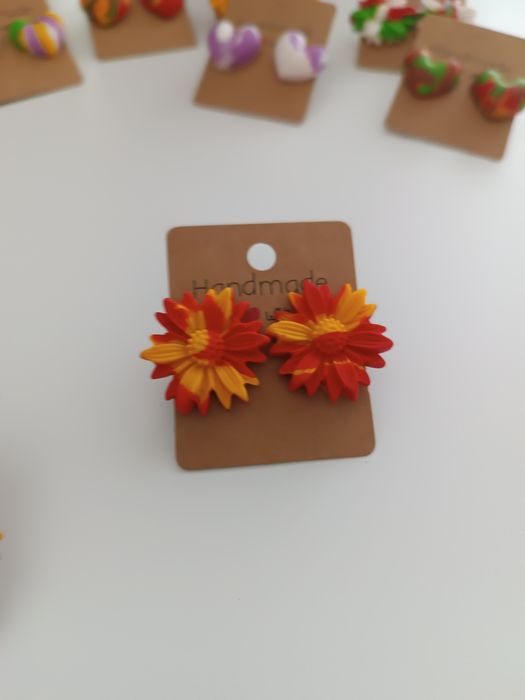 Обици от полимерна глина