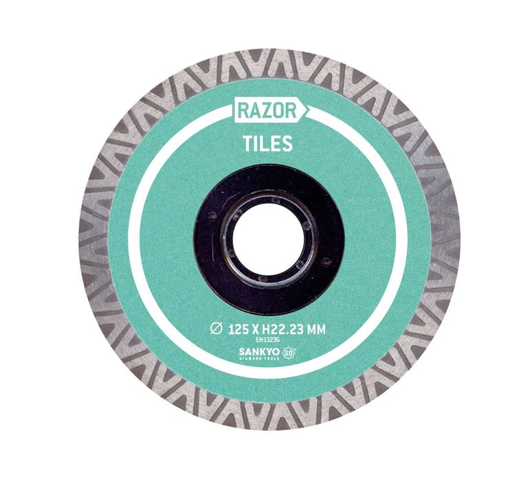 Disc profesional diamantat gresi piatra , 125mm , Sankyo STRZ125300